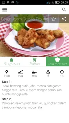 Resep Masakan Indonesia android App screenshot 10